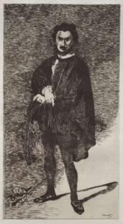 L'acteur tragique. Edouard Manet (French, 1832-1883). Etching
