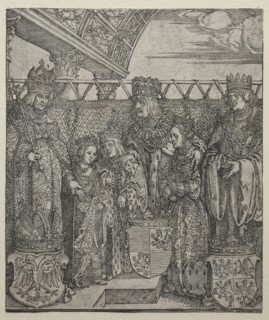 The Congress of Princes at Vienna, 1512-1515. Albrecht Dürer (German, 1471-1528). Woodcut