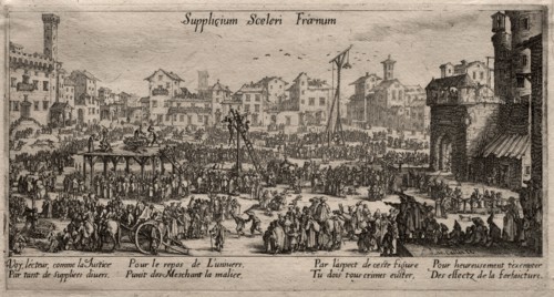 Execution of Criminals. Jacques Callot (French, 1592-1635). Etching