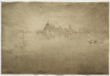Nocturne, Salute. James McNeill Whistler (American, 1834-1903). Etching