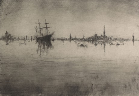 Nocturne, 1880. James McNeill Whistler (American, 1834-1903). Etching