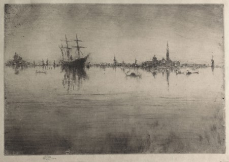 Nocturne, 1880. James McNeill Whistler (American, 1834-1903). Etching
