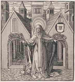 Sancta Rega, 1512-1516. Leonhard Beck (German, c. 1480-1542). Woodcut
