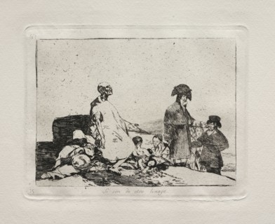 The Horrors of War:  Perhaps They are of Another Breed. Francisco de Goya (Spanish, 1746-1828).