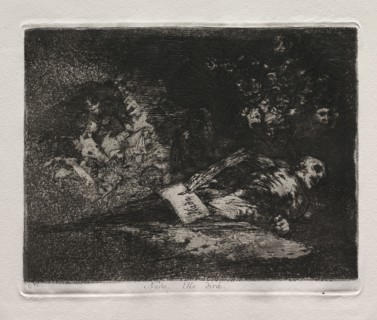 The Horrors of War:  Nothing. The Event Will Tell. Francisco de Goya (Spanish, 1746-1828). Etching