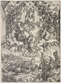 Revelation of St. John: St. John before the Throne, 1511. Albrecht Dürer (German, 1471-1528).