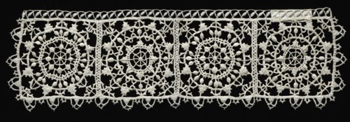 Needlepoint (Reticella) Lace Cuff, second half of 16th century. Italy, Genoa, second half of 16th