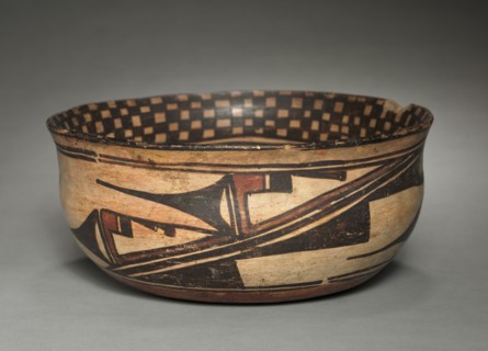 Stew Bowl, 1870- 1880. Southwest,Pueblo, Hopi, Post-Contact Period, 20th century. Ceramic;