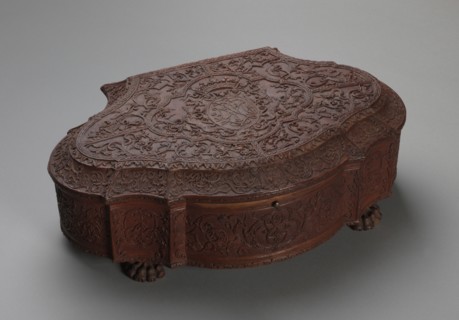 Pair of Boxes, early 1700s. Bagard (French). Wood; each: 37.5 x 23.8 x 11.2 cm (14 3/4 x 9 3/8 x 4