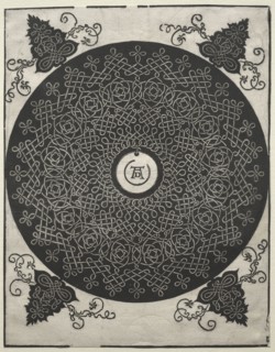 Third Knot. Albrecht Dürer (German, 1471-1528). Woodcut