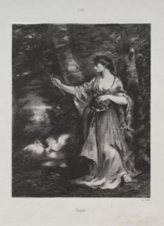 Beauté. Narcisse Diaz de la Peña (French, 1807-1876). Lithograph