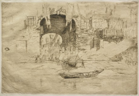 San Biagio. James McNeill Whistler (American, 1834-1903). Etching