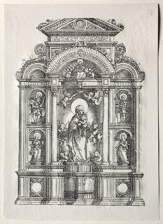 Altar mit der Schönen Maria von Regensburg, 1520. Albrecht Altdorfer (German, c. 1480-1538).