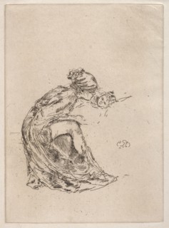 Cameo, No. 1 (Mother and Child), c. 1890-1893. James McNeill Whistler (American, 1834-1903).