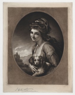Lady Hamilton as Nature, 19th-20th Century. Samuel Arlent-Edwards (American, 1862-1938). Mezzotint