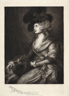 Mrs. Sarah Siddons, 19th-20th century. Samuel Arlent-Edwards (American, 1862-1938). Mezzotint