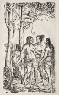 Hottentots with herd. Hans Burgkmair (German, 1473-1531). Woodcut