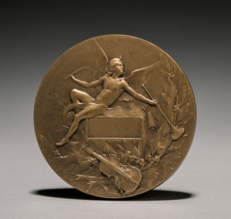 Medal (reverse), 1900s. Marie Alexandre Lucien Coudray (French, 1864-1932). Bronze; diameter: 6.9