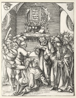 Martyrdom of St. Judas Thaddeus. Lucas Cranach (German, 1472-1553). Woodcut
