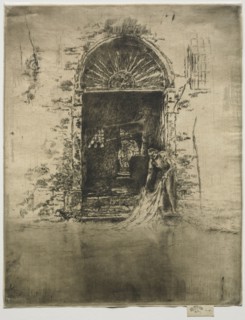 The Dyer. James McNeill Whistler (American, 1834-1903). Etching