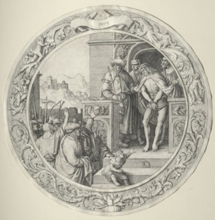 The Round Passion: Christ Presented to the People, 1509. Lucas van Leyden (Dutch, 1494-1533).