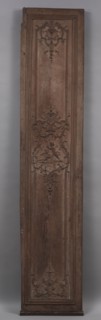 Panel, 1715-1723. France, Regency Period, 18th Century. Wood; overall: 294 x 61 cm (115 3/4 x 24 in