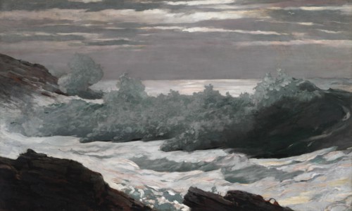Early Morning After a Storm at Sea, 1900-1903. Winslow Homer (American, 1836-1910). Oil on canvas;