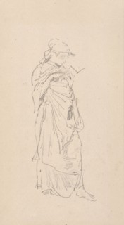 The Novel - Girl Reading, 1890. James McNeill Whistler (American, 1834-1903). Lithograph