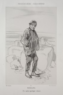 Rodeurs. Paul Gavarni (French, 1804-1866). Lithograph