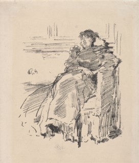 La Robe Rouge, 1894. James McNeill Whistler (American, 1834-1903). Lithograph