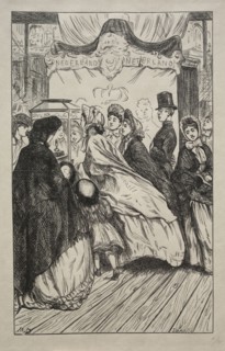 Jewels - At the Great Exhibition, 1862. George Louis Palmella Busson Du Maurier (British,