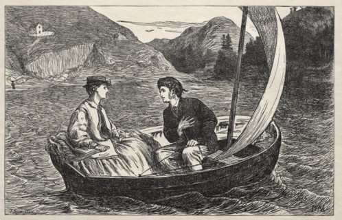 Try for a Tutorship - A Critical Moment, 1865. George Louis Palmella Busson Du Maurier (British,