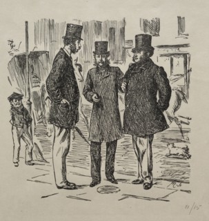 The Little Moment before the Introduction, 1865. George Louis Palmella Busson Du Maurier (British,
