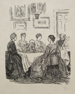 The Annual Question - Where Shall We Go?, 1865. George Louis Palmella Busson Du Maurier (British,