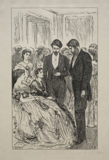Much Ado about Nothing, 1866. George Louis Palmella Busson Du Maurier (British, 1834-1896). Wood