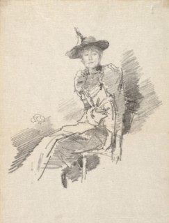 The Winged Hat, 1890. James McNeill Whistler (American, 1834-1903). Lithograph