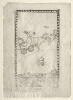 Sun (from the Tarocchi, series A:  Firmaments of the Universe, #44), before 1467. Master of the