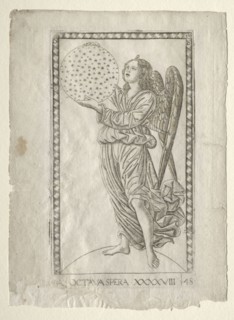 The Angel of the Eighth Sphere (from the Tarocchi, series A:  Firmaments of the Universe, #48),
