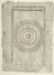 The Empyrean Sphere (from the Tarocchi, series A:  Firmaments of the Universe, #50), before 1467.