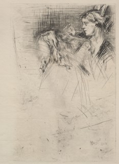 The Toilet, 1863. James McNeill Whistler (American, 1834-1903). Drypoint