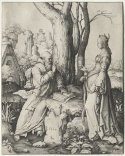 The Temptation of St. Anthony, 1509. Lucas van Leyden (Dutch, 1494-1533). Engraving
