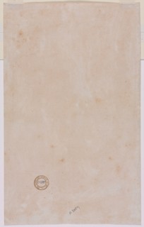 Architectural Plan, mid 1500s. Luzio Romano (Italian, active 1528-75). Pen and ink; sheet: 32.1 x