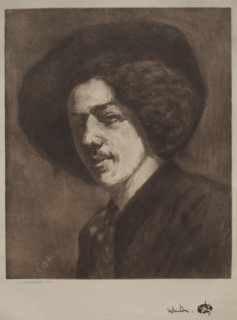 James McNeil Whistler. Henri Charles Guérard (French, 1846-1897). Etching