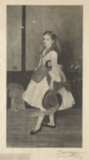 Miss Alexander, 1907. Henry Wolf (American, 1852-1916). Wood engraving
