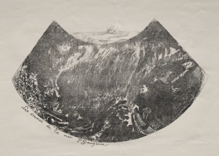 Dramas of the Sea. Paul Gauguin (French, 1848-1903). Lithograph