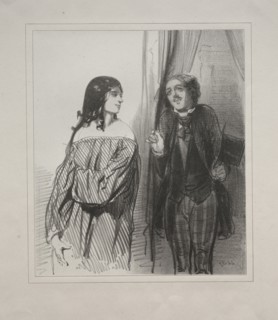 Baliverneries Parisiennes. Paul Gavarni (French, 1804-1866). Lithograph