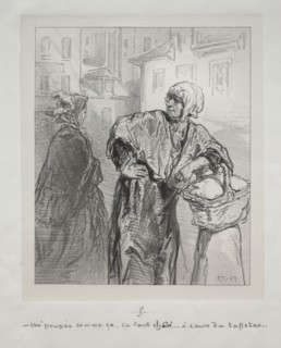 Les Petite Mordont. Paul Gavarni (French, 1804-1866). Lithograph