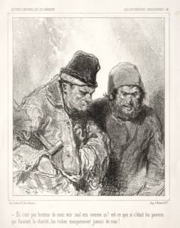 Baliverneries Parisiennes. Paul Gavarni (French, 1804-1866). Lithograph