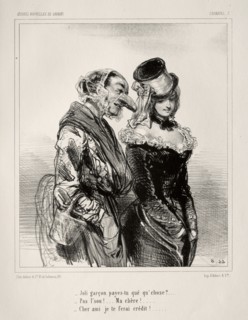 Carnaval. Paul Gavarni (French, 1804-1866). Lithograph