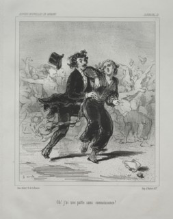 Carnaval. Paul Gavarni (French, 1804-1866). Lithograph